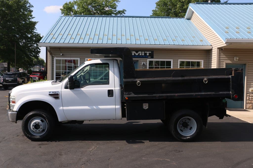 Photo 2 of 2008 FORD F350 DUMP TRUCK 4x4 DIESEL DUMP TRUCK